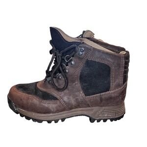 Vintage Danner Boots Mens Size 7 Brown Black GORE-TEX Vibram Hiking Outdoor USA